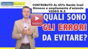 3 errori da evitare: il video n.3