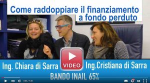 Bando inail 65% Raddoppiare finanziamento ContributiRegione Centurioni