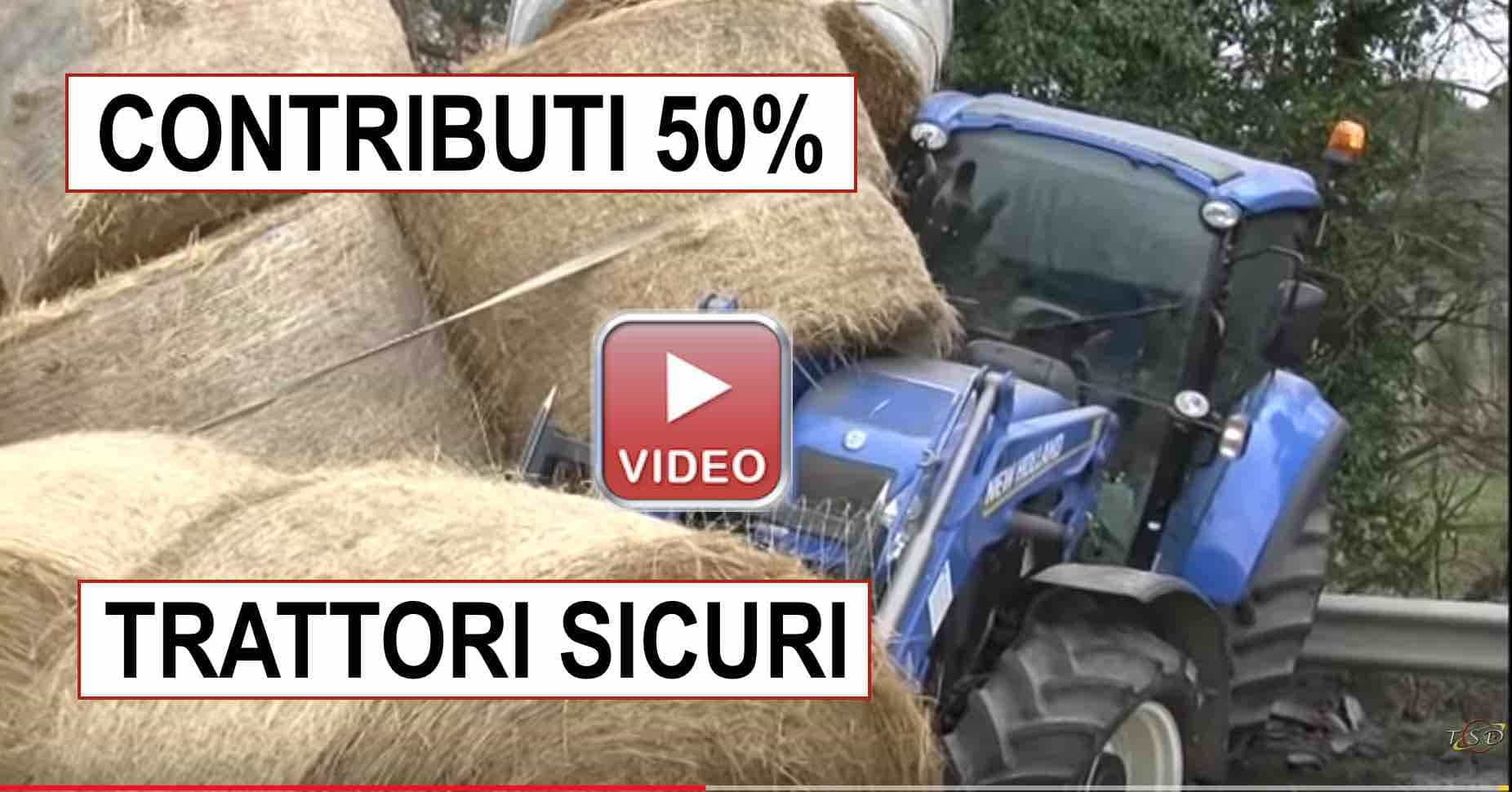 Trattori sicuri contributo 50%